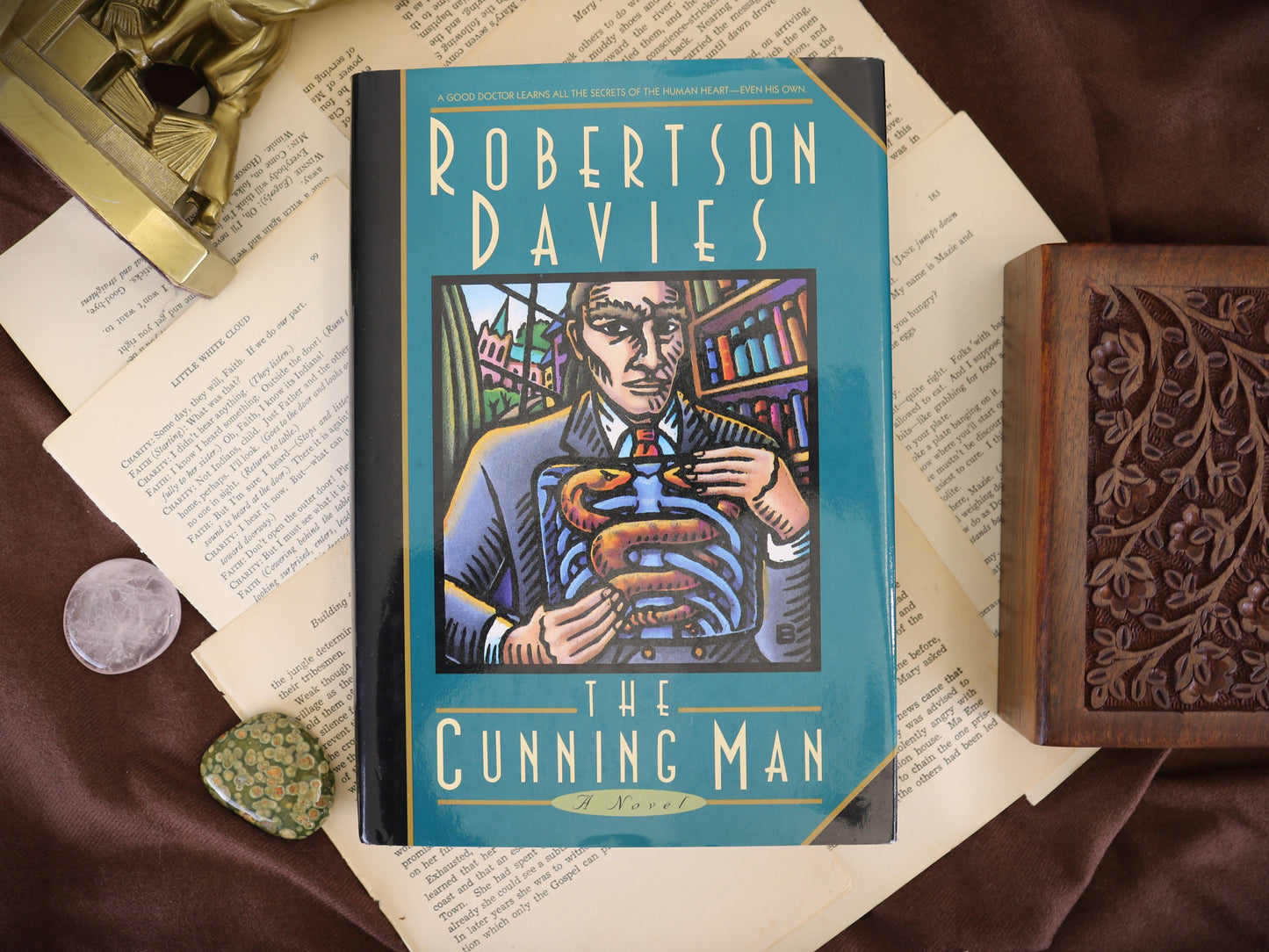 The Cunning Man Robertson Davies Canadian Fiction Used Book