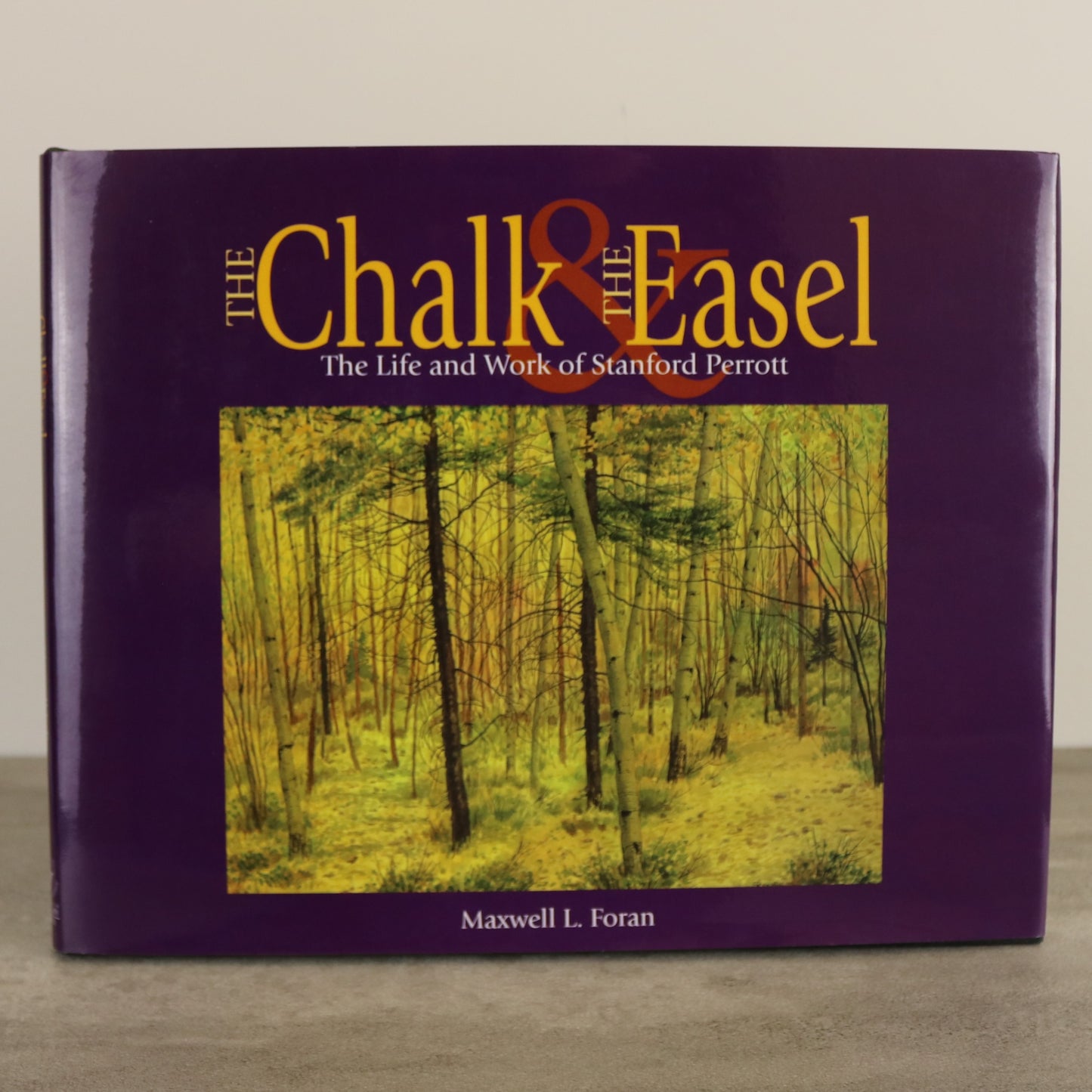 Chalk & Easel Stanford Perrott Art Artist Painting Landscape Used Book