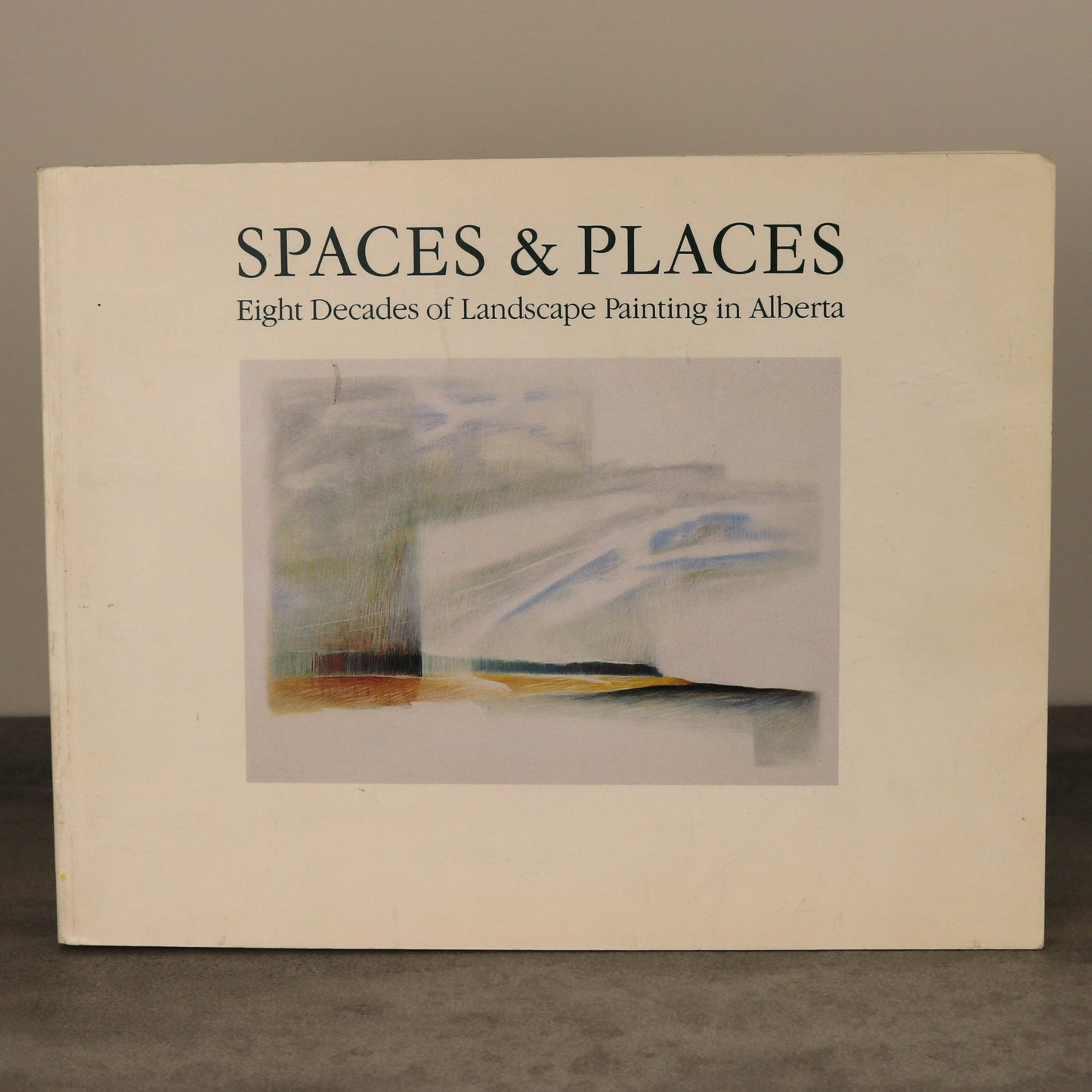 Spaces Places Landscape Painting Alberta Canada Art Used Book