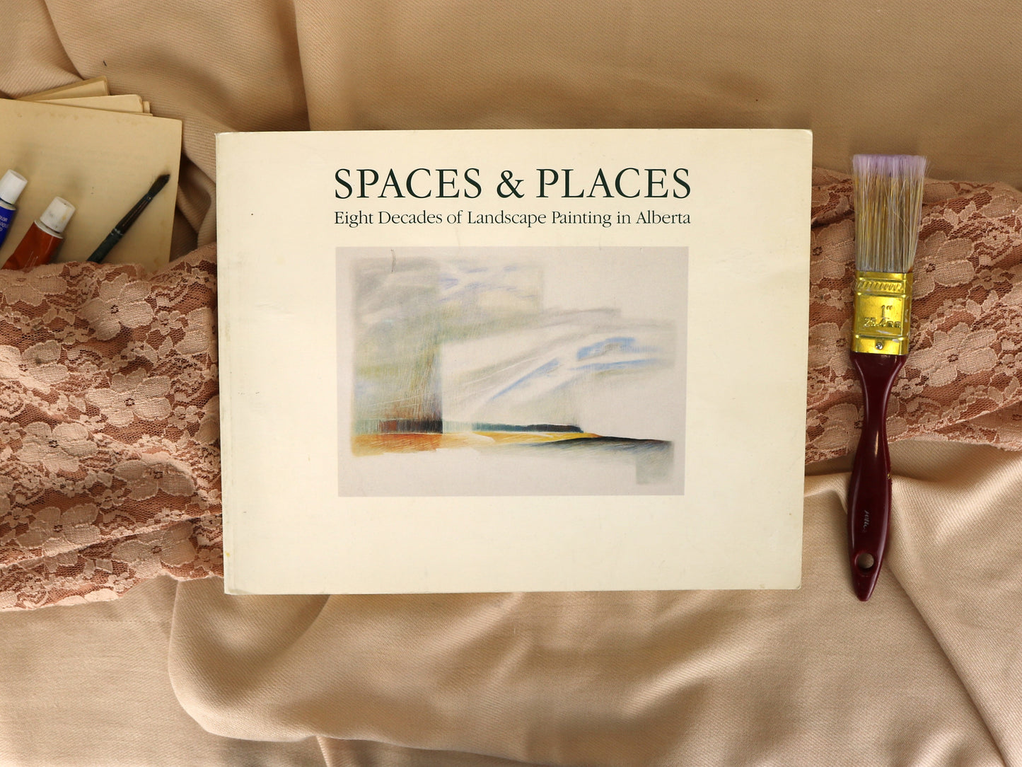 Spaces Places Landscape Painting Alberta Canada Art Used Book