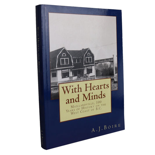 With Hearts and Minds Maillardville BC Canada Local History Used Book